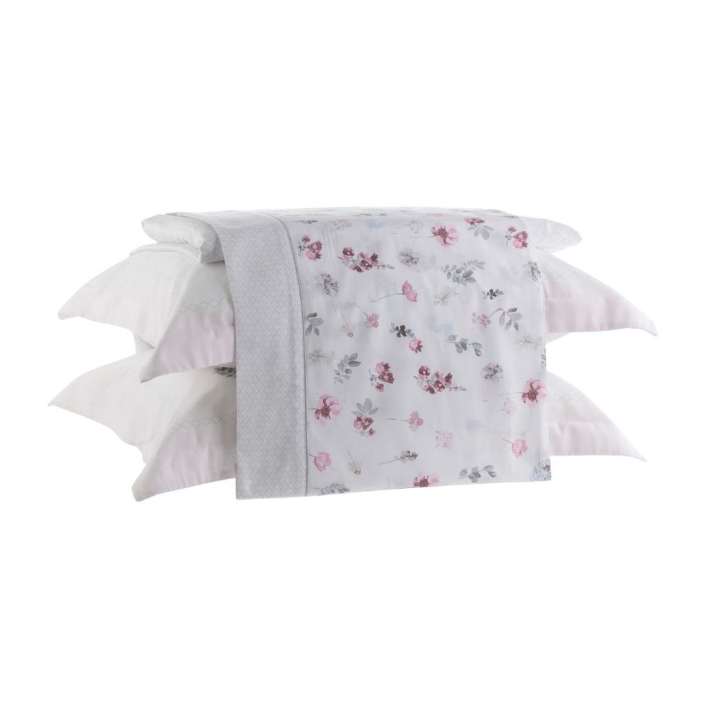 Jogo De Cama 300 Fios Satinée Kacyumara Lydie em Oferta na Shopee