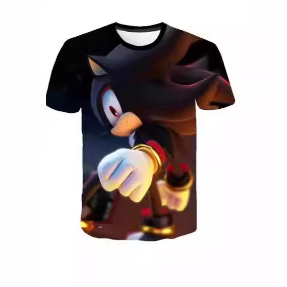 Nova Música De Verão Dos Desenhos Animados Roupas Masculinas Crianças 3D Impresso Camiseta Masculina Wear Secagem Rápida