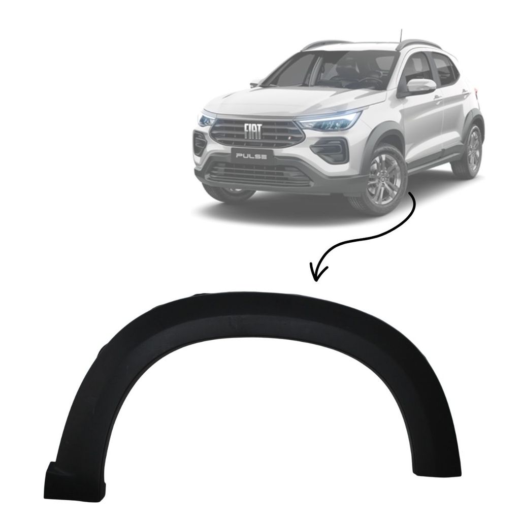Moldura Paralama Dianteiro Direito Fiat Pulse Original em Oferta na Shopee