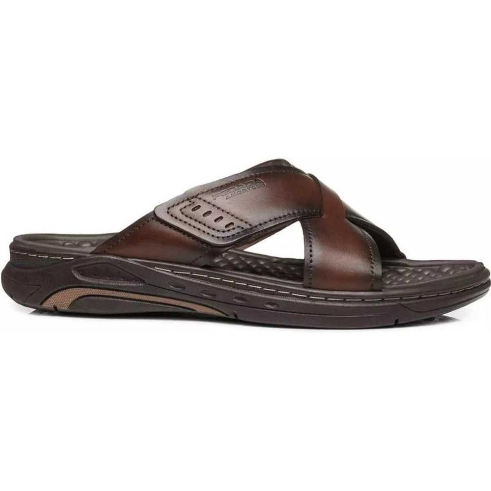 Chinelo Pegada Couro Confortavel Anti Impacto Original