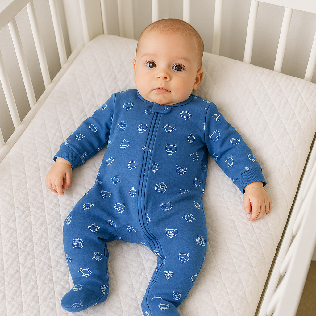 Macacão Longo Bebê Kiko Baby Estampa Carros Em Suedine