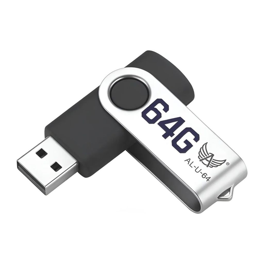 Pen Drive 64G USB 2.0 Memória Armazenamento Notebook Rápido
