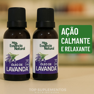 Óleo de Lavanda: Alívio do estresse e ansiedade 🌿 – 2 unidades de 30ML - Essência Natural. em Oferta na Shopee