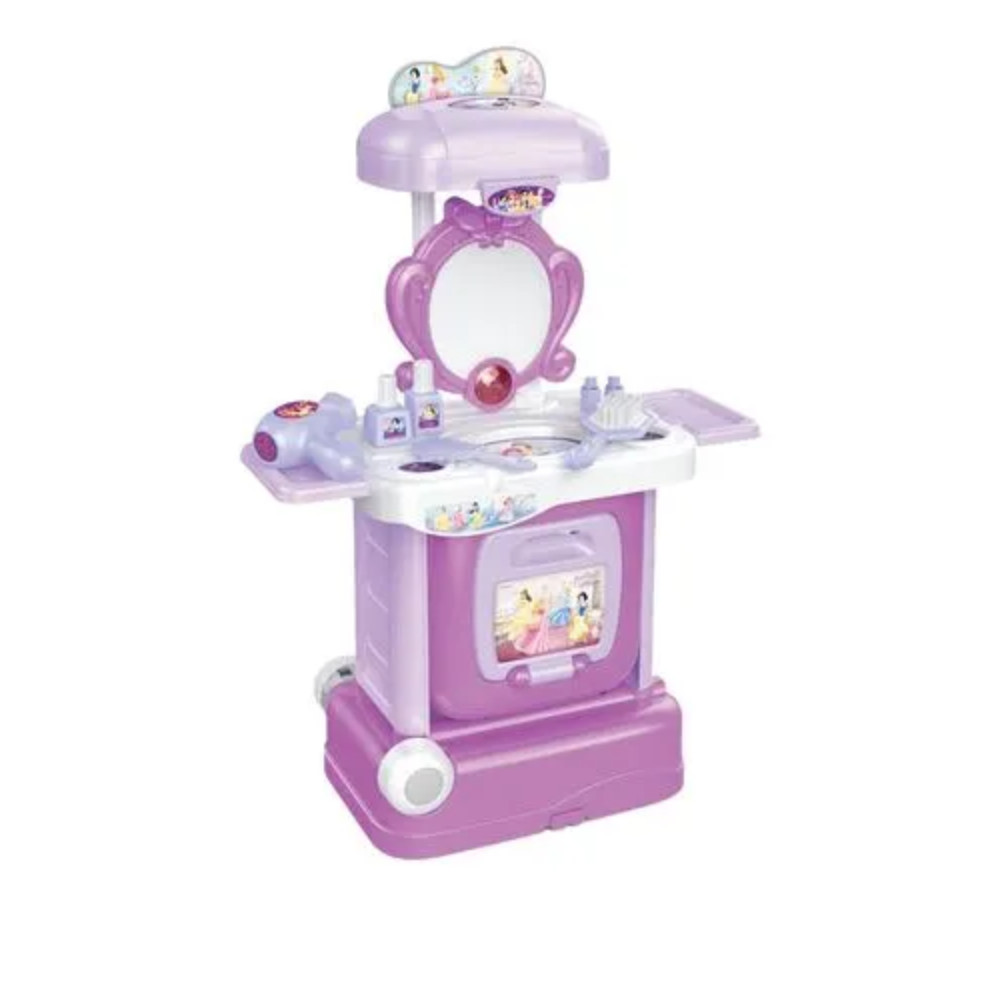 MALA DE VIAGEM E PENTEADEIRA PRINCESAS - MULTIKIDS