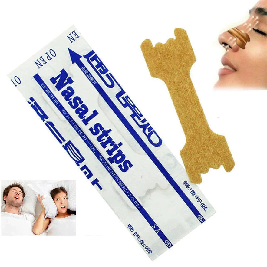 Kit 10/20/30/40/50 Dilatador Nasal Anti Ronco Tira Nasal Adesivo Nasal Strips Unidades em Oferta na Shopee