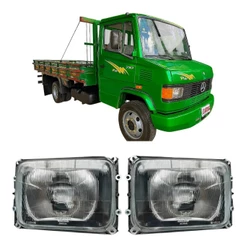 Par Farol Mbb Mercedes Benz 709 710 912 Bicudinho Nino