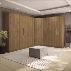 Quarto Modulado Kappesberg Adapt Nogueira 12 Portas