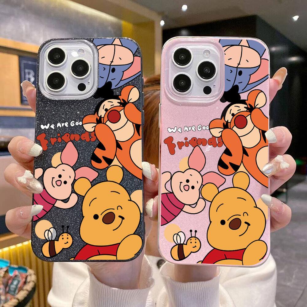 Capa Para IPhone 17 Pro Max 17Air 16 15 13 11 14 12 11 Xs XR Dos Desenhos Animados Winnie The Pooh Caso De Telefone em Oferta na Shopee