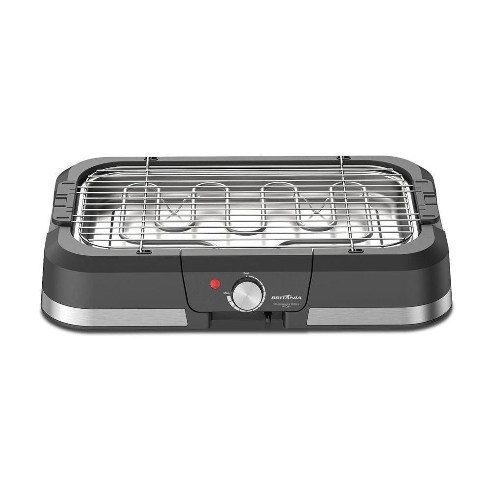 Churrasqueira Elétrica Britânia BCQ40 Menos Fumaça 220V em Oferta na Shopee