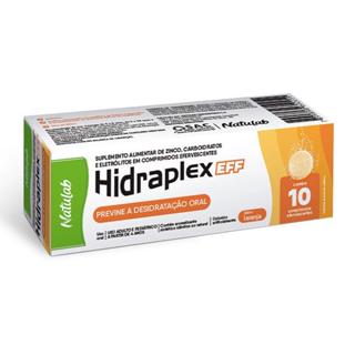 Suplemento Alimentar Hidraplex EFF Sabor Laranja 10 Comprimidos Efervescentes em Oferta na Shopee