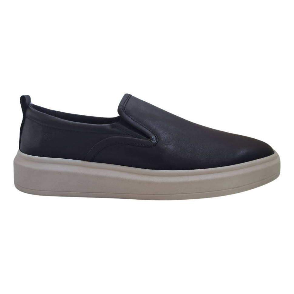 Tênis Slip-on Wizzor Lennon Preto Couro