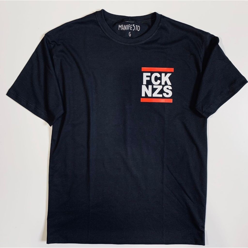 Blusa Camiseta Antin4zism0 FCK NZS 100% Algodão - Envio Rapido Premium