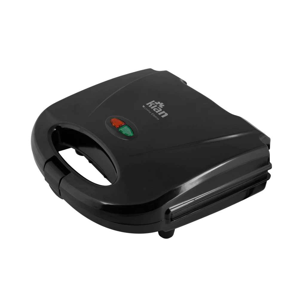 Sanduicheira Grill Antiaderente Black kian 127V e 220V