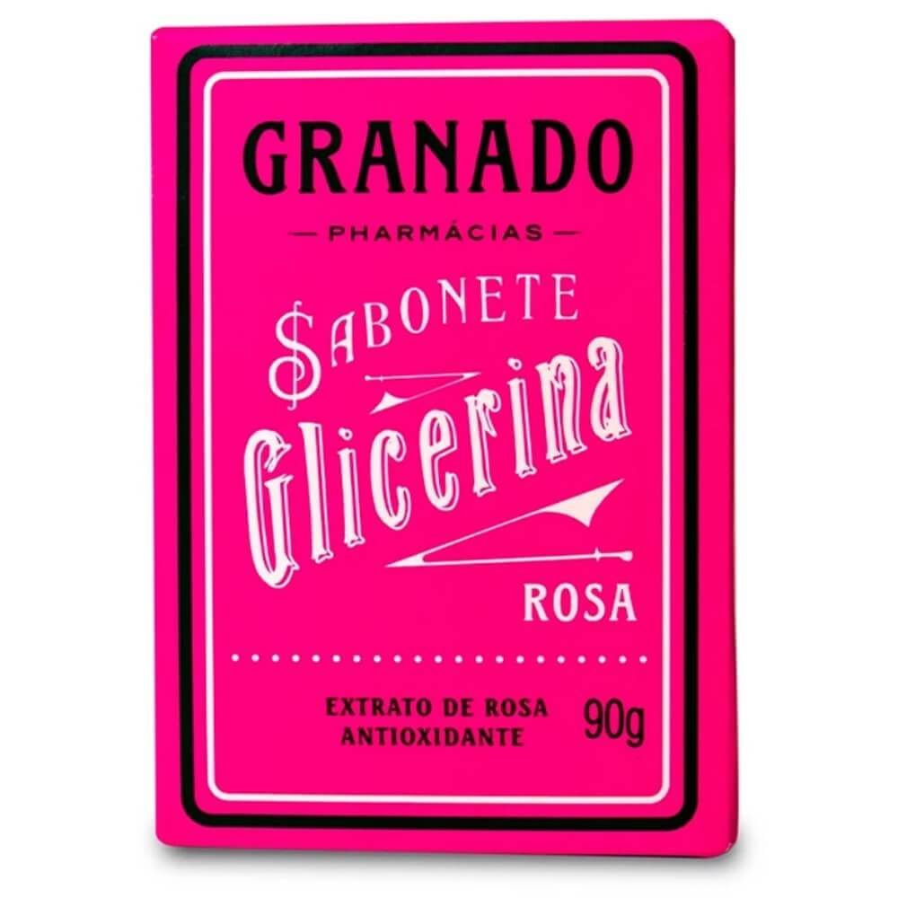 Sabonete em Barra Glicerina Rosa - 90g