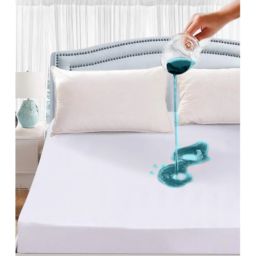 Capa Protetora Impermeável Para Colchão Casal Box