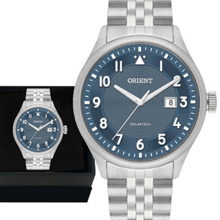 Relógio Orient Prata Masculino Solartech Analógico Original em Oferta na Shopee