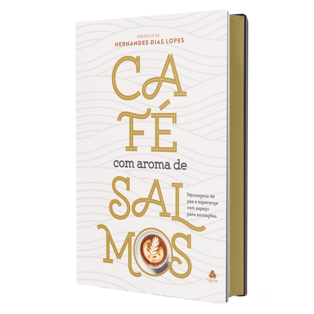 Livro Café com aroma de Salmos - Livros Leitura Sorocaba - Livros Sorocaba