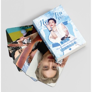 STRAY KIDS HYUNJIN FELIX Holographic Laser Lomo cards Photocards Straykids BANGCHAN CHANGBIN HAN I.N LEE KNOW Postcards em Oferta na Shopee