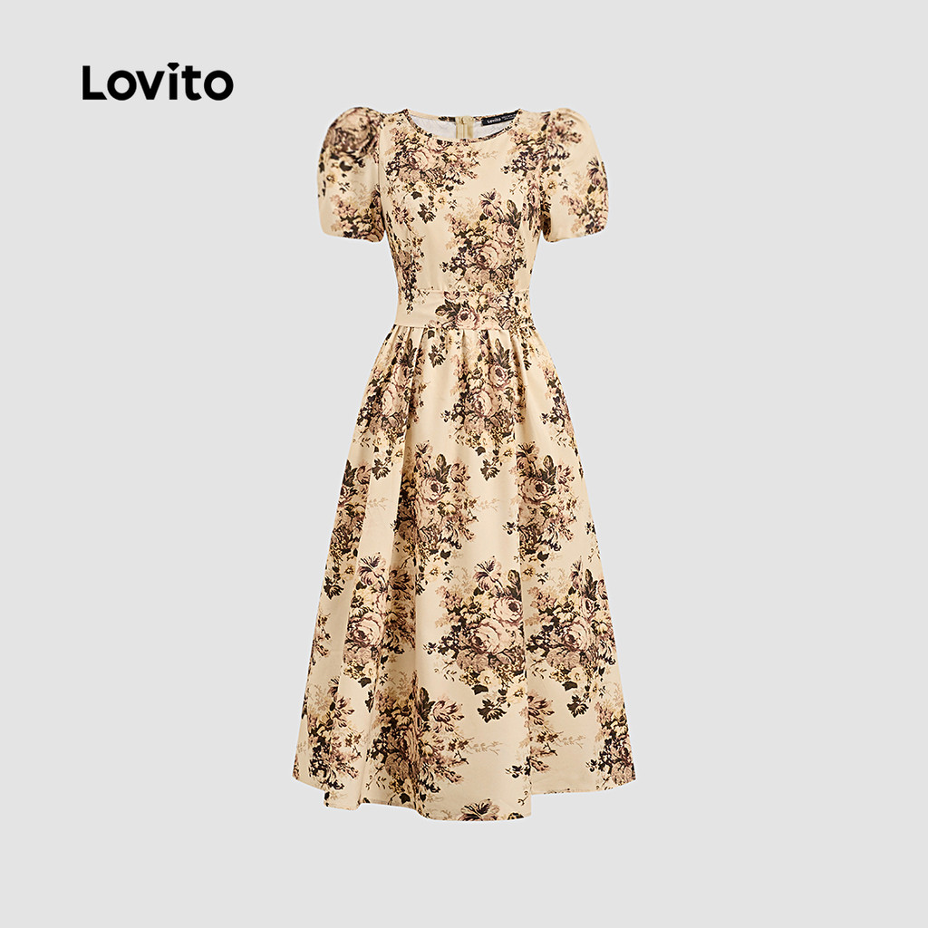 Detalhes do Vestido Cinto Estampado-DRB149P1D490