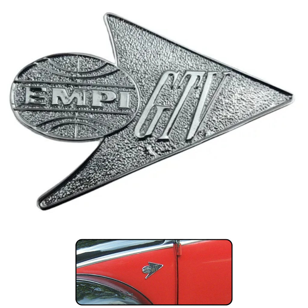 EMBLEMA BRASÃO EMPI GTV VW FUSCA VARIANT TL TC BRASILIA