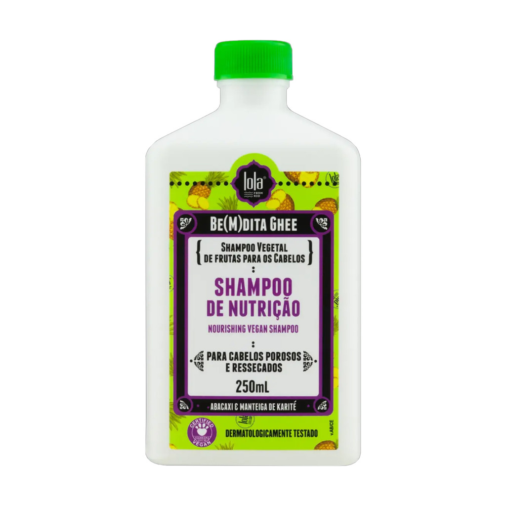 Shampoo Lola Cosmetics Bemdita Ghee Abacaxi 250ml em Oferta na Shopee