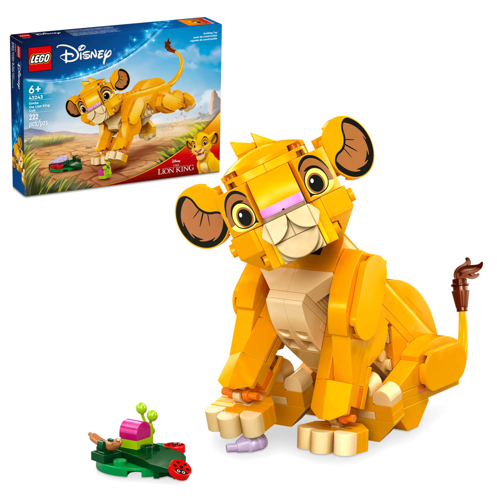 LEGO Disney Simba O Filhote do Rei Leão 30º Aniversário 222 Peças