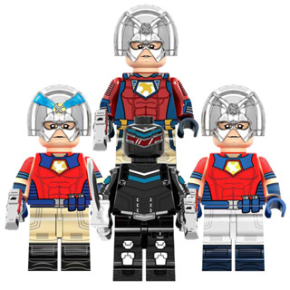 Nova Chegada Peacemaker Viguilante Super Heroes Bloco De Construção Mini Tijolos Brinquedos Infantis em Oferta na Shopee