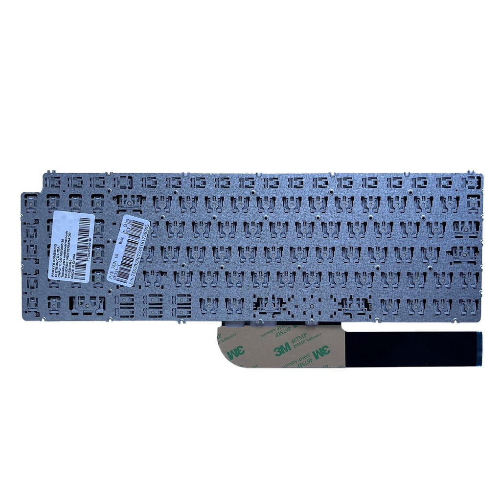 Detalhes do Teclado para Notebook Dell Vostro 15M-3520-P45T | Sem Iluminação