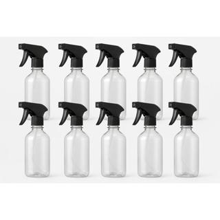 Kit 10 Frascos PET 500ml com Válvula Gatilho Spray R28 – Borrifador. Jato ajustável. em Oferta na Shopee