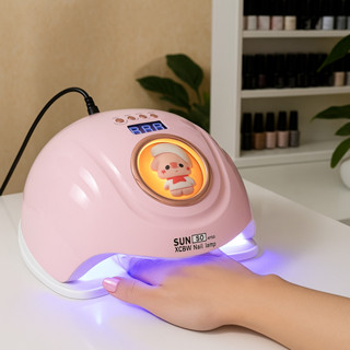 Máquina Secadora de Unhas 268W LED/UV Temporizador Base Removível Display Digital Cabine em Oferta na Shopee