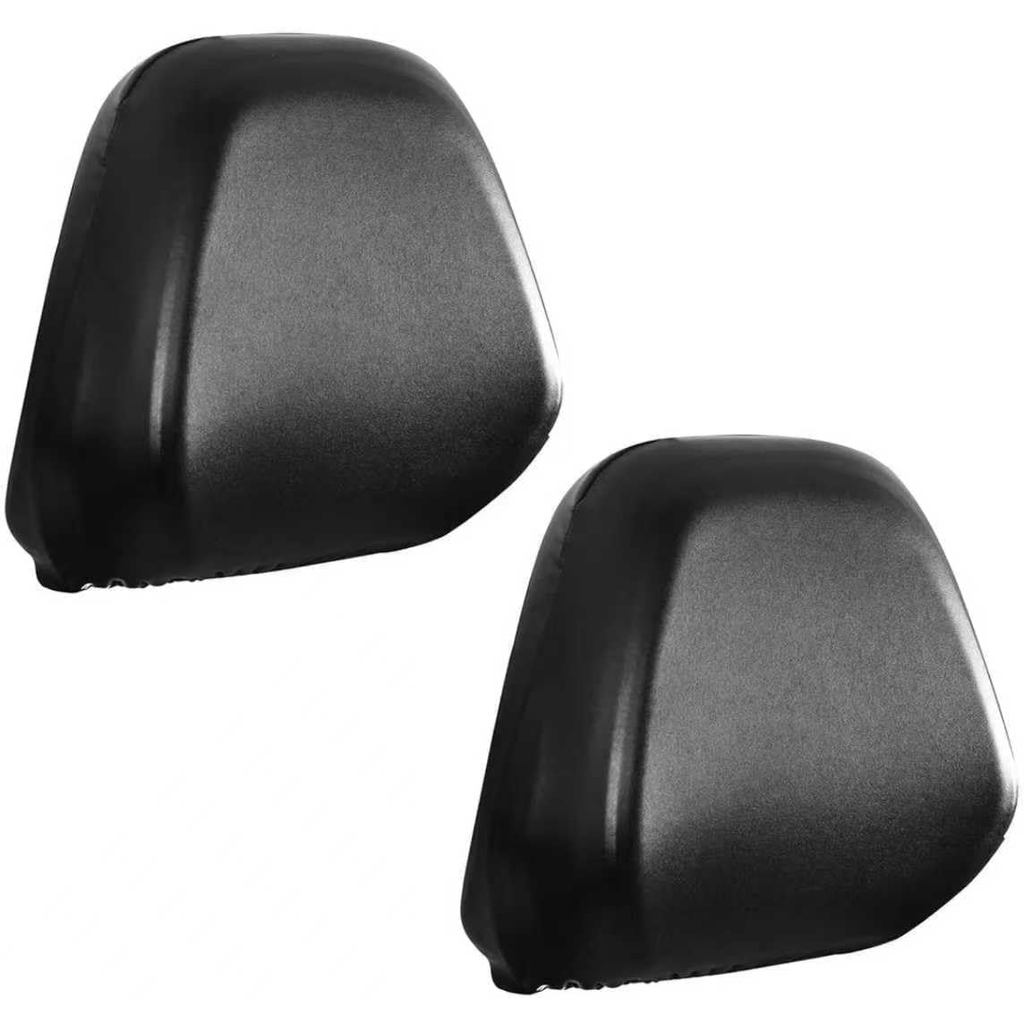 2 Peças de Capa para Apoio de Cabeça de Carro, Protetor de Couro PU Sem Costura, Altamente Elástico, Impermeável e Anti-