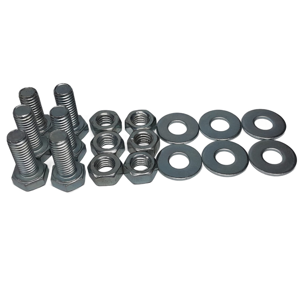 Kit com 6 Parafusos Da Roda/Jante Aro 8 Bipartida - Mini buggy Fapinha Banheirinha, Fox desert Xingu
