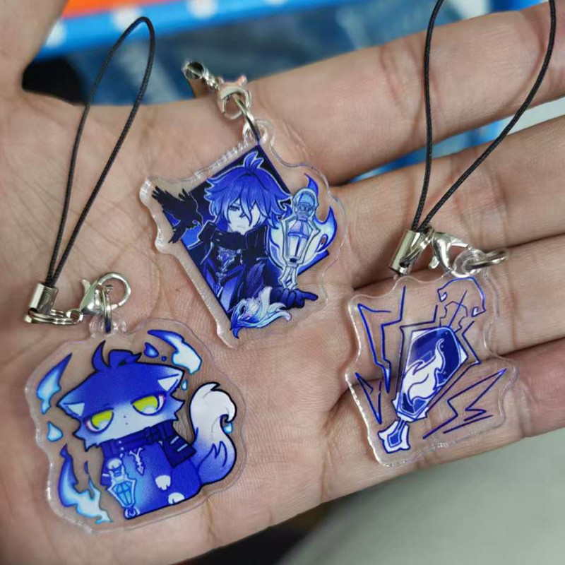 3 Pçs/Lote 2026 Jogo Pingente Telefone Cordão Bonito Dos Desenhos Animados Kyryll Chudomirovich Flins Alça Do Móvel Chav em Oferta na Shopee