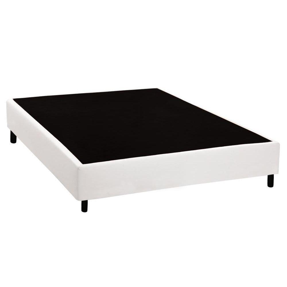 Cama Box Base Viúva Universal Courano White (128x188x20) - Costa Rica em Oferta na Shopee