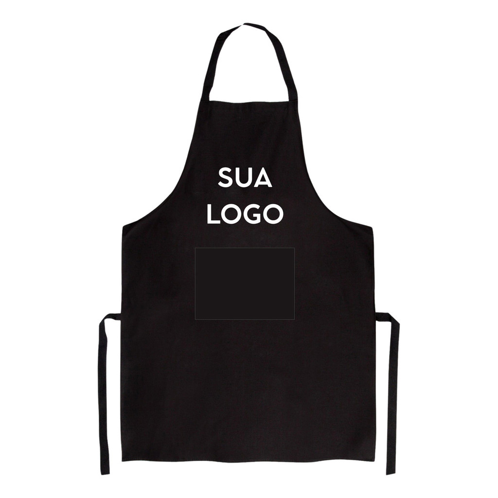 Avental Barbeiro Cabeleireiro Personalizado Com Sua Logo 10u