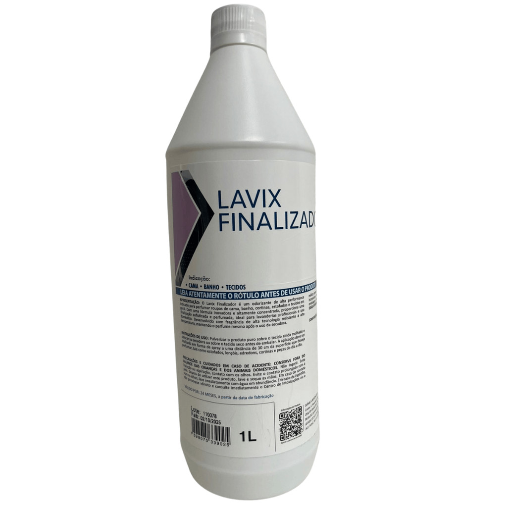 Odorizador Finalizador Tecidos Lavix Perol 1 Litro Confot