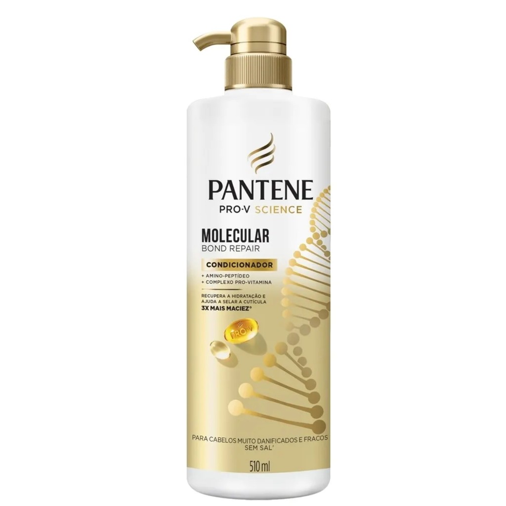CONDICIONADOR PANTENE MOLECULAR BOND REPAIR 510ML em Oferta na Shopee