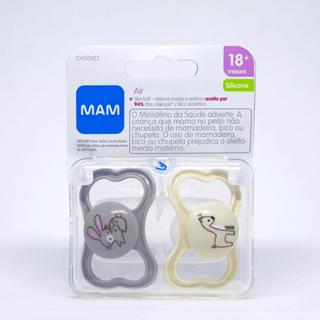 Chupeta Air 18 Meses Neutra Embalagem Dupla Sortida -MAM Baby em Oferta na Shopee