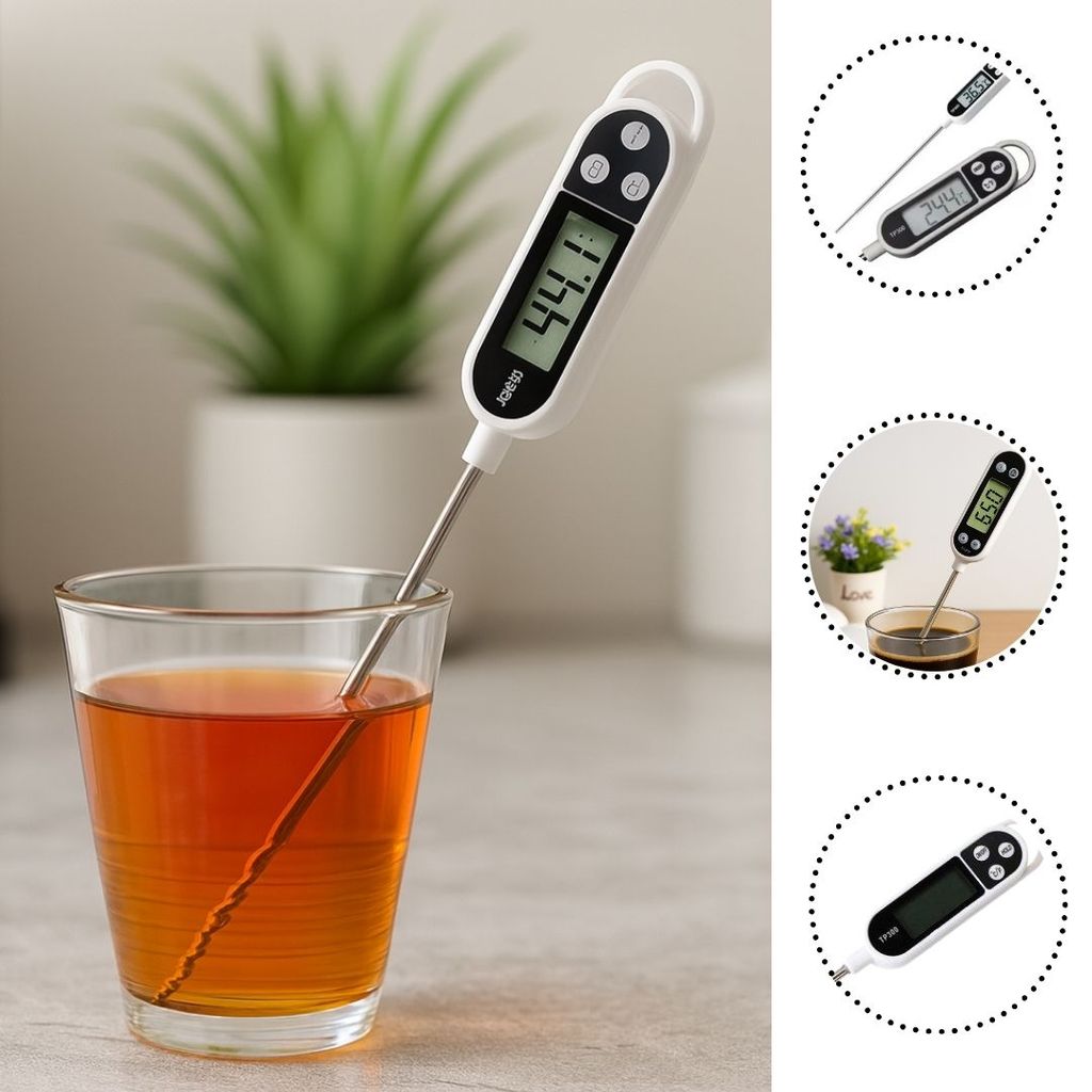 TERMOMETRO CULINARIO DIGITAL PARA CHOCOLATE E ALIMENTOS em Oferta na Shopee