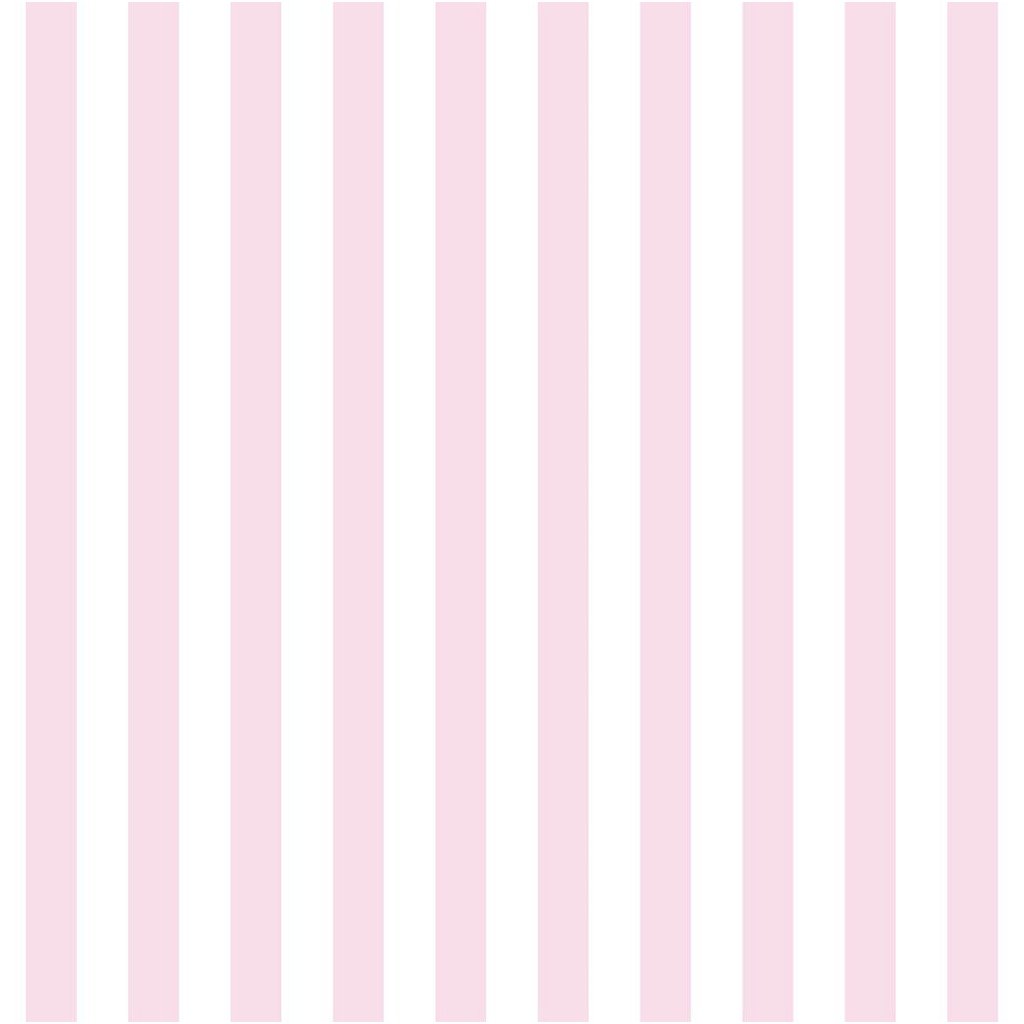 Tecido Tricoline Listrado Rosa Claro (8 mm) - Peripan - 50 x 150 cm