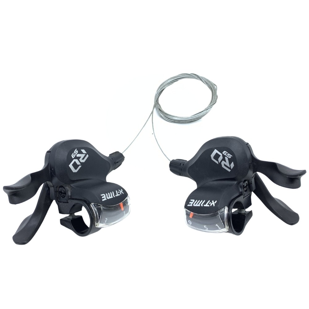 Alavanca Trocador Passador Cambio Xtime 3x9v RdS9 Sem manete