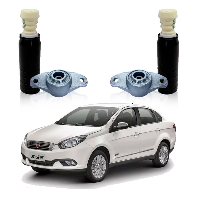 Kit Batente Traseiro Grand Siena 1.0 1.6 2017 A 2021 em Oferta na Shopee