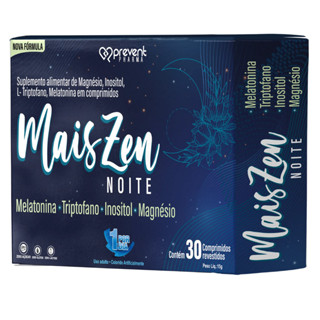 Mais Zen Noite C/30 Comprimidos - Prevent Pharma em Oferta na Shopee