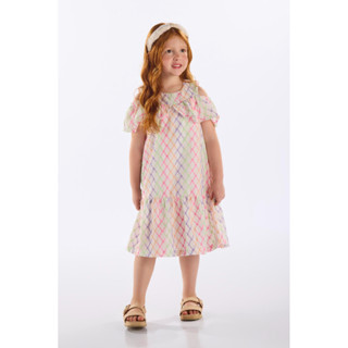 Vestido Infantil em Laise com Babados Up Baby em Oferta na Shopee