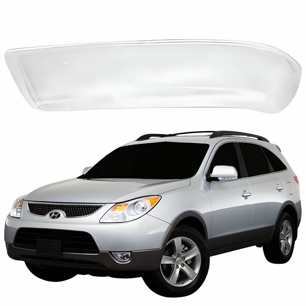 Lente Pisca Retrovisor Hyundai Veracruz 2008 2009 2010 2011 2012 Lado Esquerdo Motorista