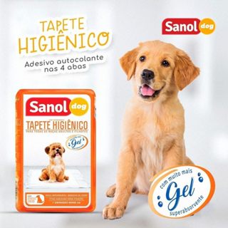 TAPETE HIGIÊNICO PARA CÃES SANOL DOG 60X80CM em Oferta na Shopee
