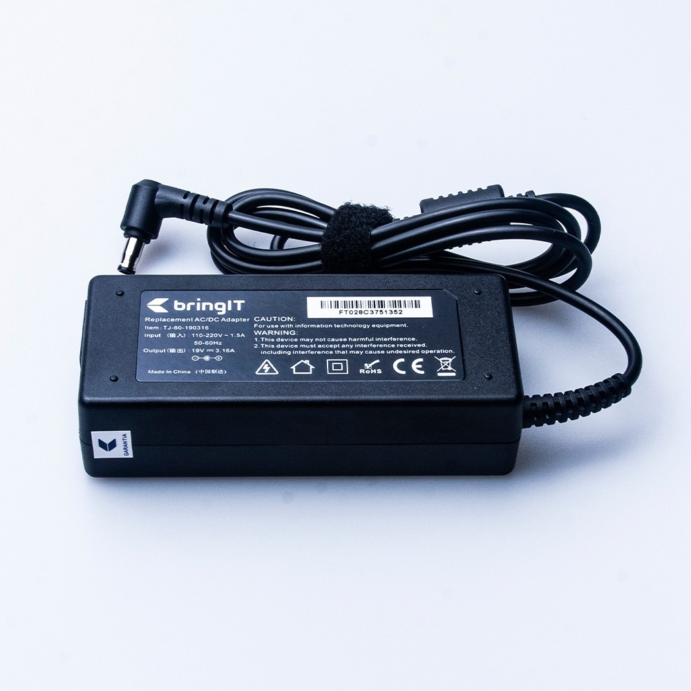 Fonte Carregador para Notebook Samsung Np Series NP270E5K-XW2BR | 19 V 3.16 A 60 W