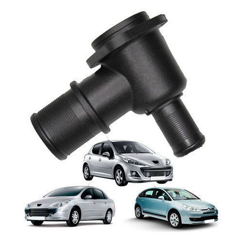 Flange Fluxo Agua do Bloco Motor 1.6 - Peugeot | 206 | 207 | 307 | C3
