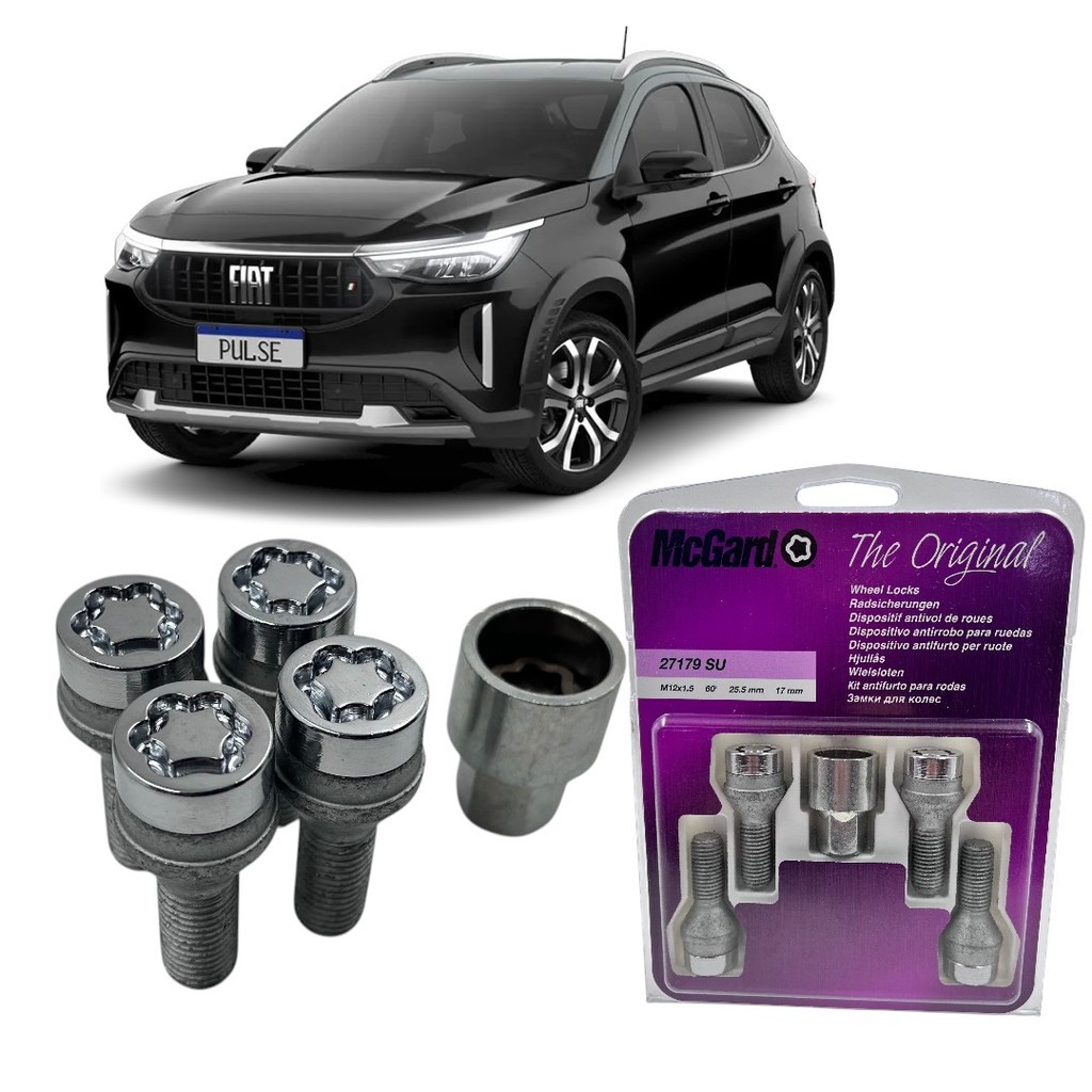 Antifurto Parafuso Trava Roda Pulse Audace Hybrid Ate 2025