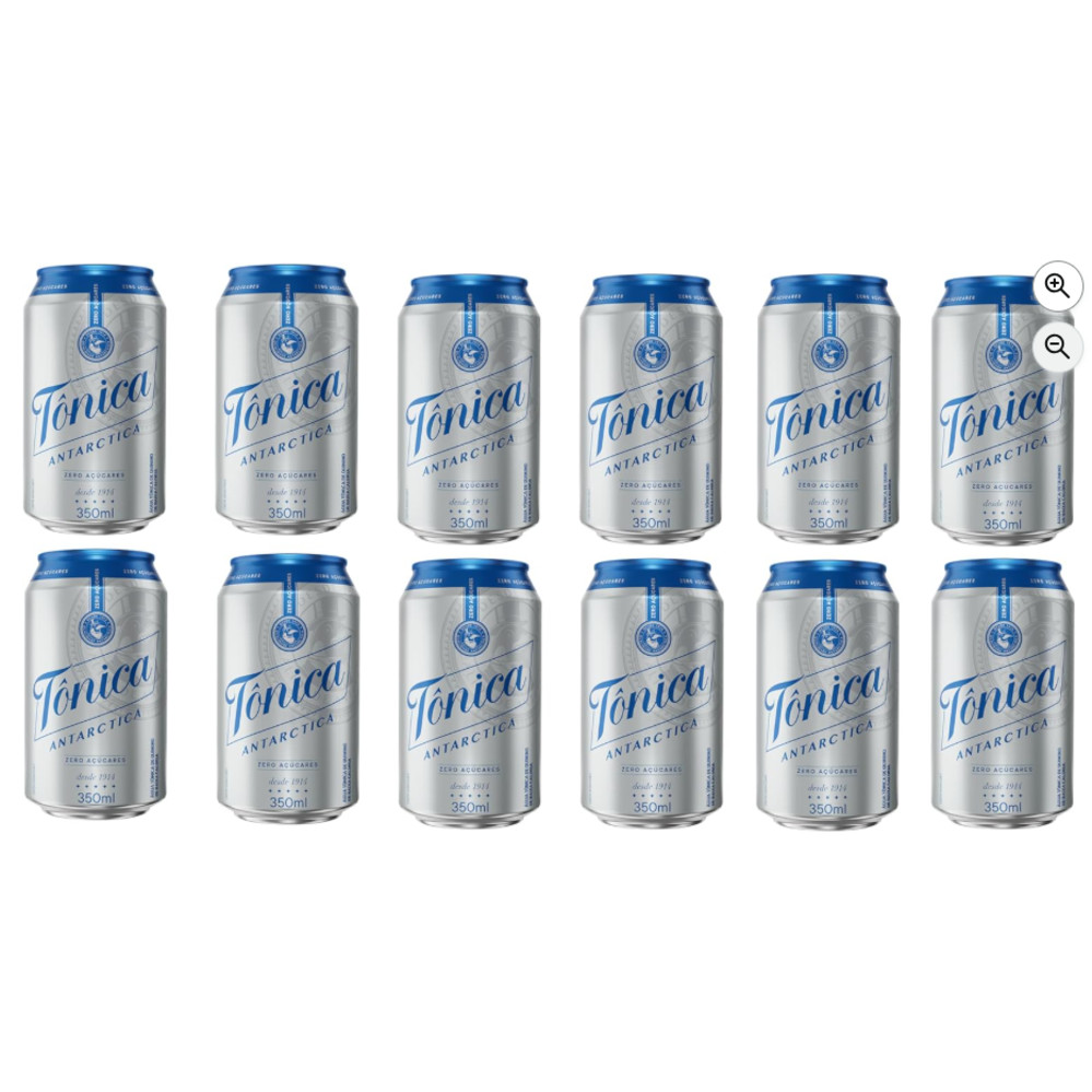 AGUA TONICA ANTARTICA ZERO LATA 350ML PACK 12 UNIDADES